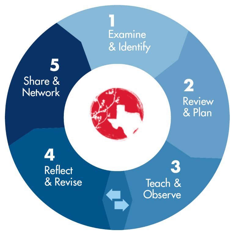 5 phases icon